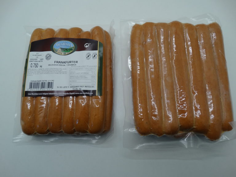 SALCHICHA FRANKFURT S/TRIPA 60 GR.ALEMANA DiBurAl